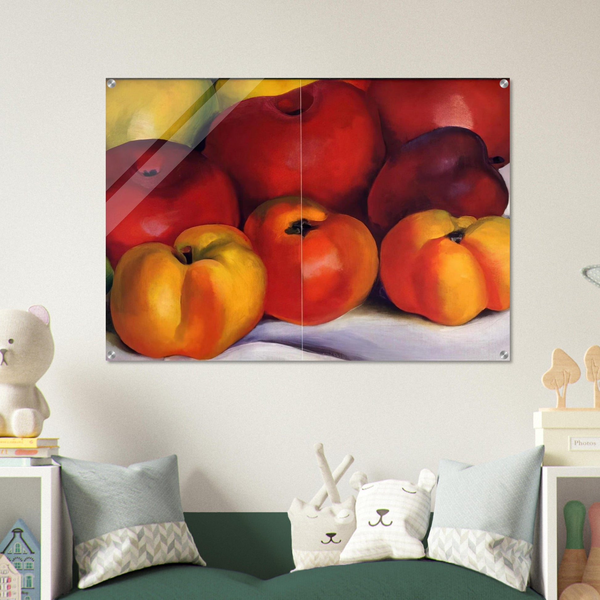 Apple Family - Georgia O'Keeffe Acrylic Print - 70x100 cm / 28x40″ inches