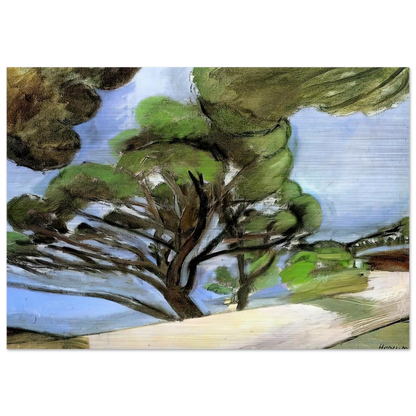 THE LARGE PINE 1926 - Henri Matisse Brushed Aluminum Print - 70x100 cm / 28x40 inches | Henri Matisse Aluminum Print | Henri Matisse Prints