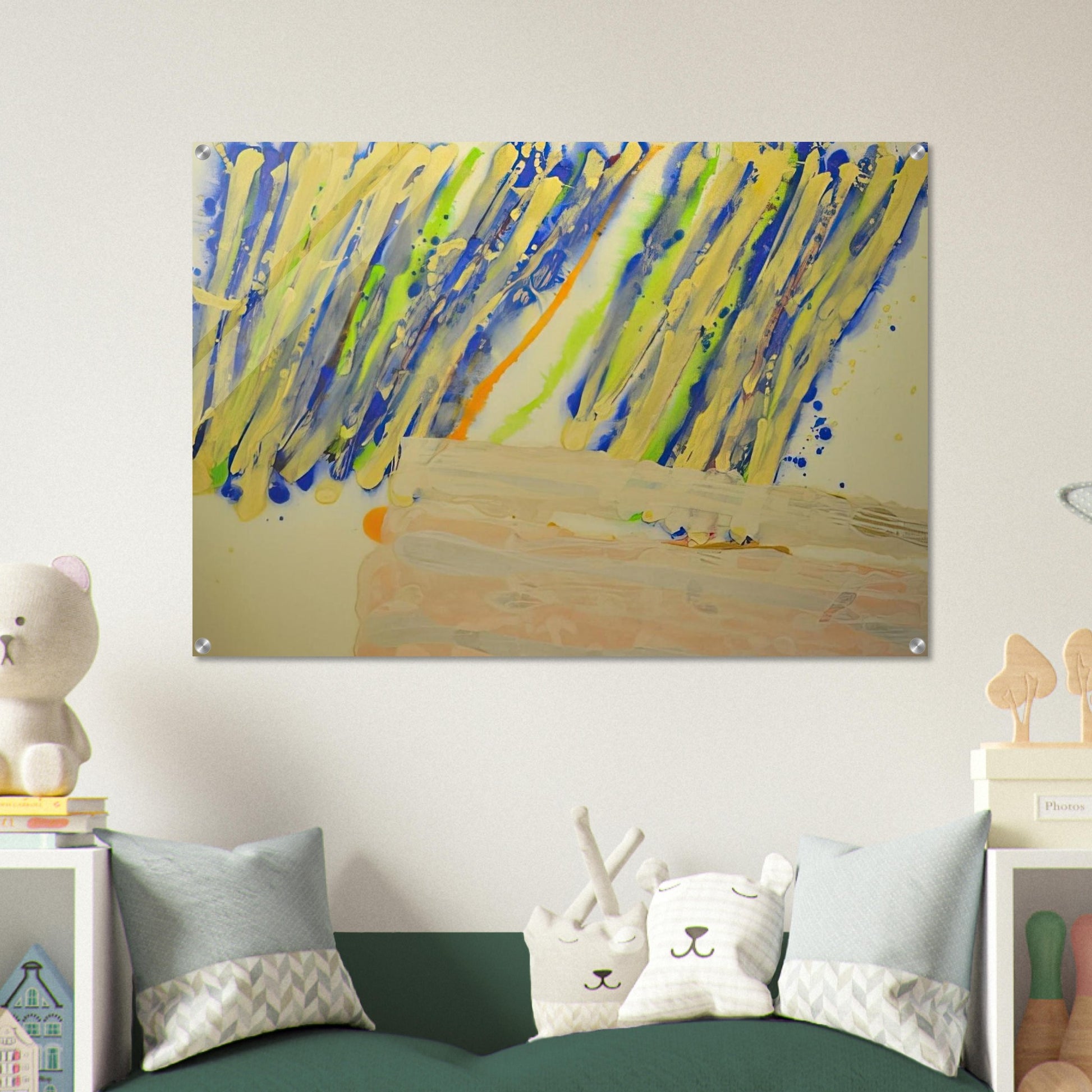 Vincent - 1979 - Albert Irvin Acrylic Print - 70x100 cm / 28x40″ inches