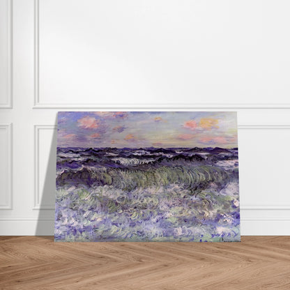 Sea Study - claude monet Brushed Aluminum Print - 70x100 cm / 28x40 inches | claude monet Aluminum Print | claude monet Prints