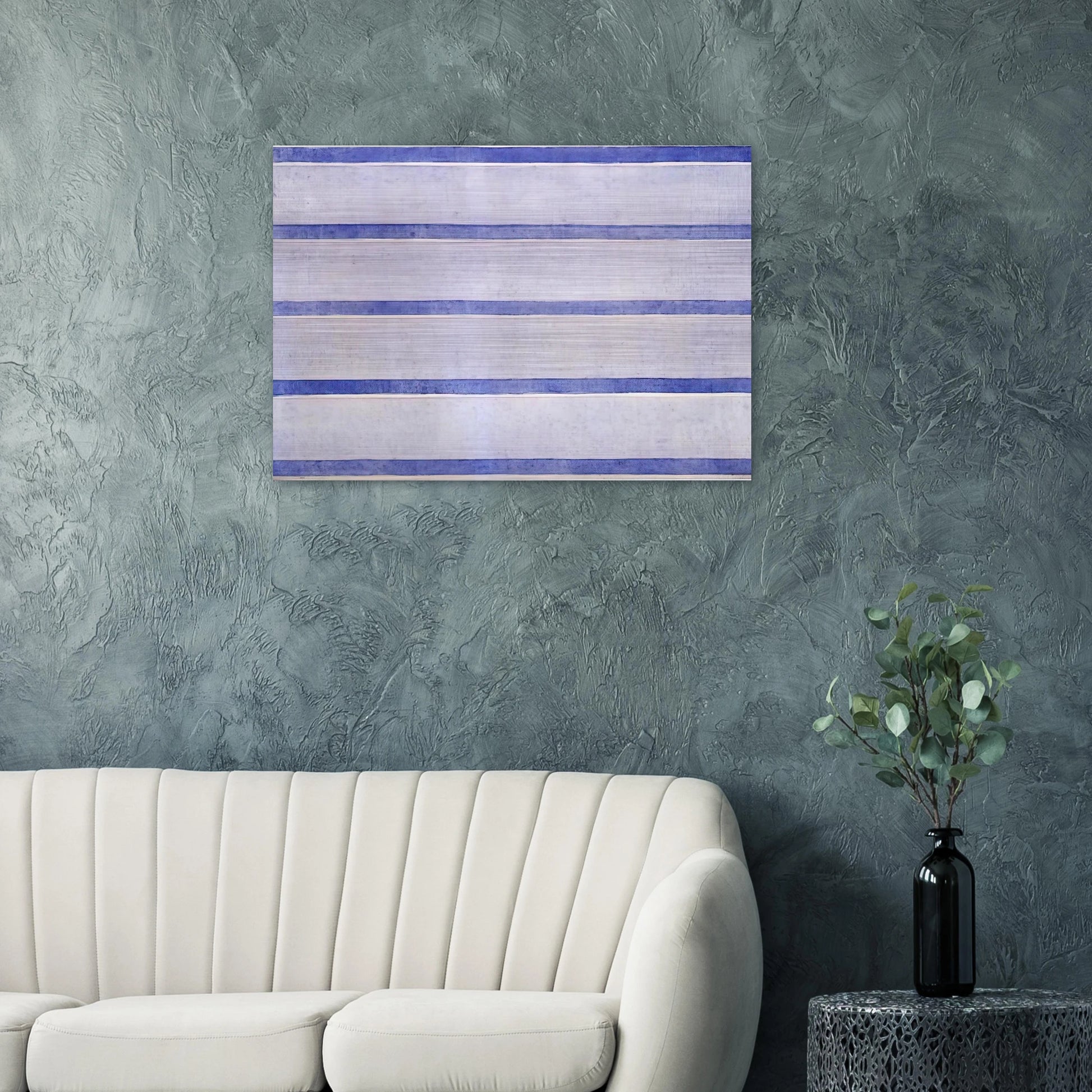 Untitled - Agnes Martin Brushed Aluminum Print - 70x100 cm / 28x40 inches | Agnes Martin Aluminum Print | Agnes Martin Prints