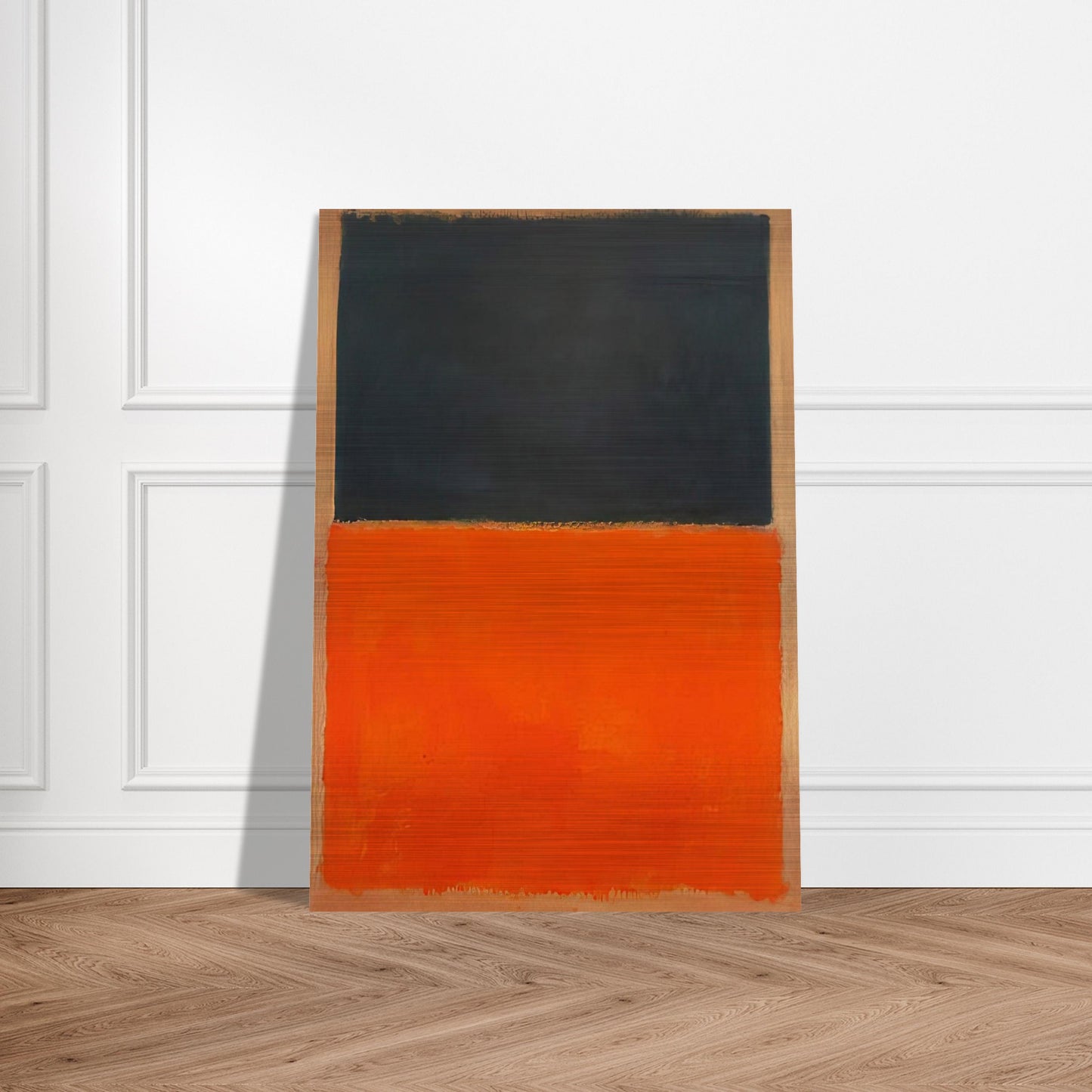 Green and Tangerine on Red - 1956 - Mark Rothko Brushed Aluminum Print - 70x100 cm / 28x40 inches | Mark Rothko Aluminum Print | Mark Rothko Prints