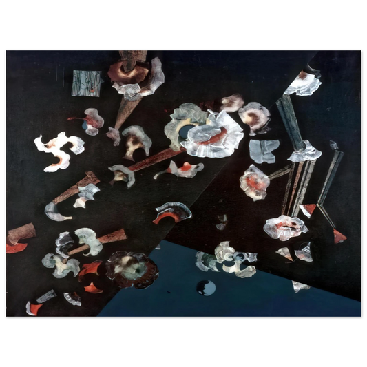 Max Ernst - Flowers of seashells  75x100 cm / 30x40inches Fine Art Poster