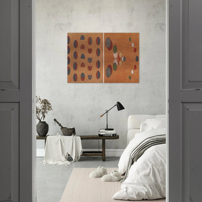 Diptych - 1956 1 - Lolo Soldevilla Brushed Aluminum Print - 70x100 cm / 28x40 inches | Lolo Soldevilla Aluminum Print | Lolo Soldevilla Prints