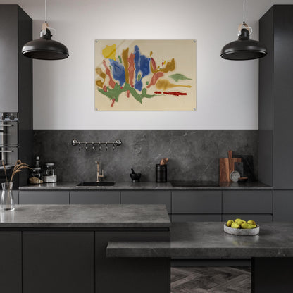 Cool Summer, 1962- - Helen Frankenthaler Acrylic Print - 70x100 cm / 28x40″ inches