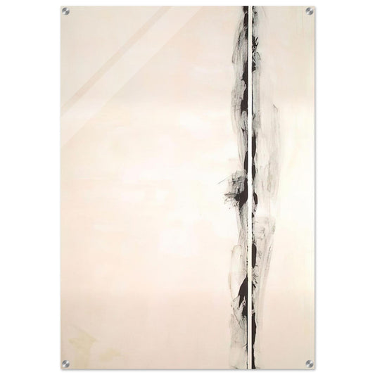 The Station of the Cross - First Station - Barnett Newman Acrylic Print - 70x100 cm / 28x40″ inches | Barnett Newman Wall Art | Barnett Newman Prints