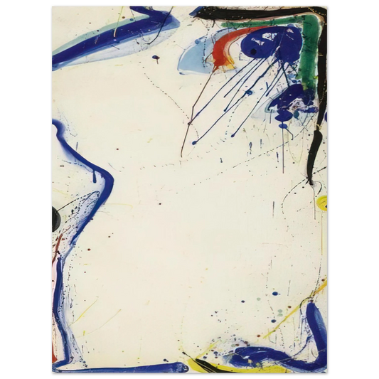 Sam Francis - Eye of Zengai  75x100 cm / 30x40inches Fine Art Poster