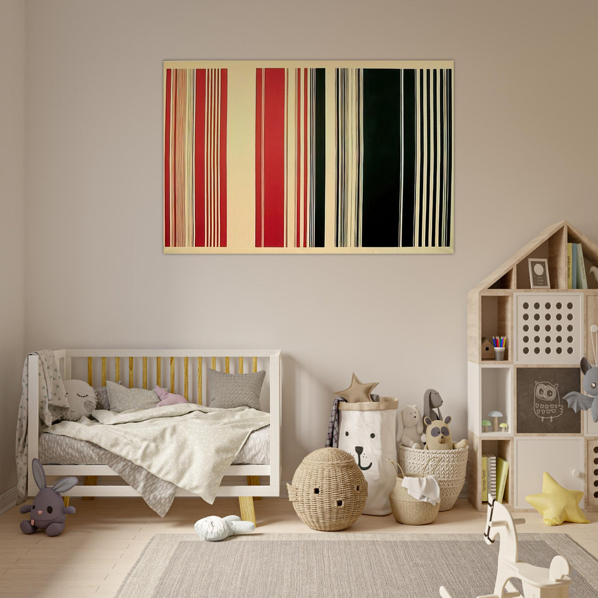Concord - 1982 - Gene Davis Art Prints - 100x150 cm / 40x60″ inches | Gene Davis Poster | Gene Davis Prints