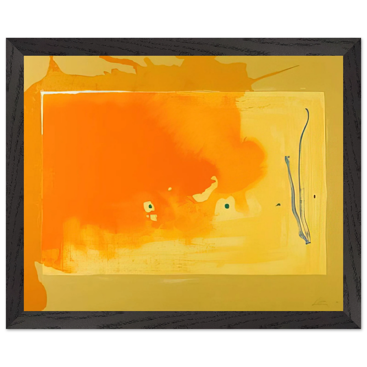 Helen Frankenthaler - Bilbao - 1998 Wall art - 50x70 cm / 20x28 inches - Fine Art Poster-canvas - -