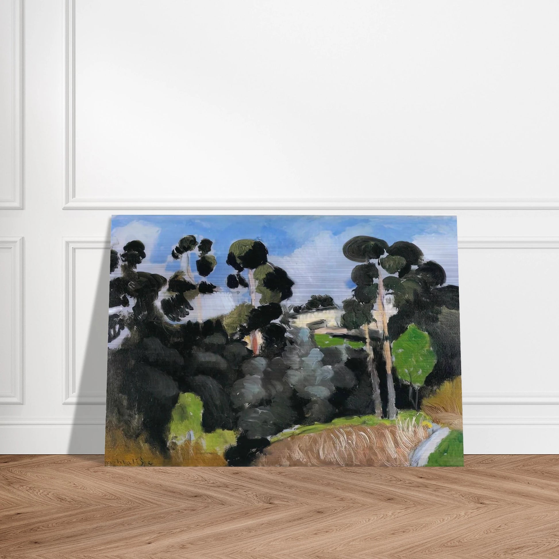 LANDSCAPE 1 - Henri Matisse Brushed Aluminum Print - 70x100 cm / 28x40 inches | Henri Matisse Aluminum Print | Henri Matisse Prints