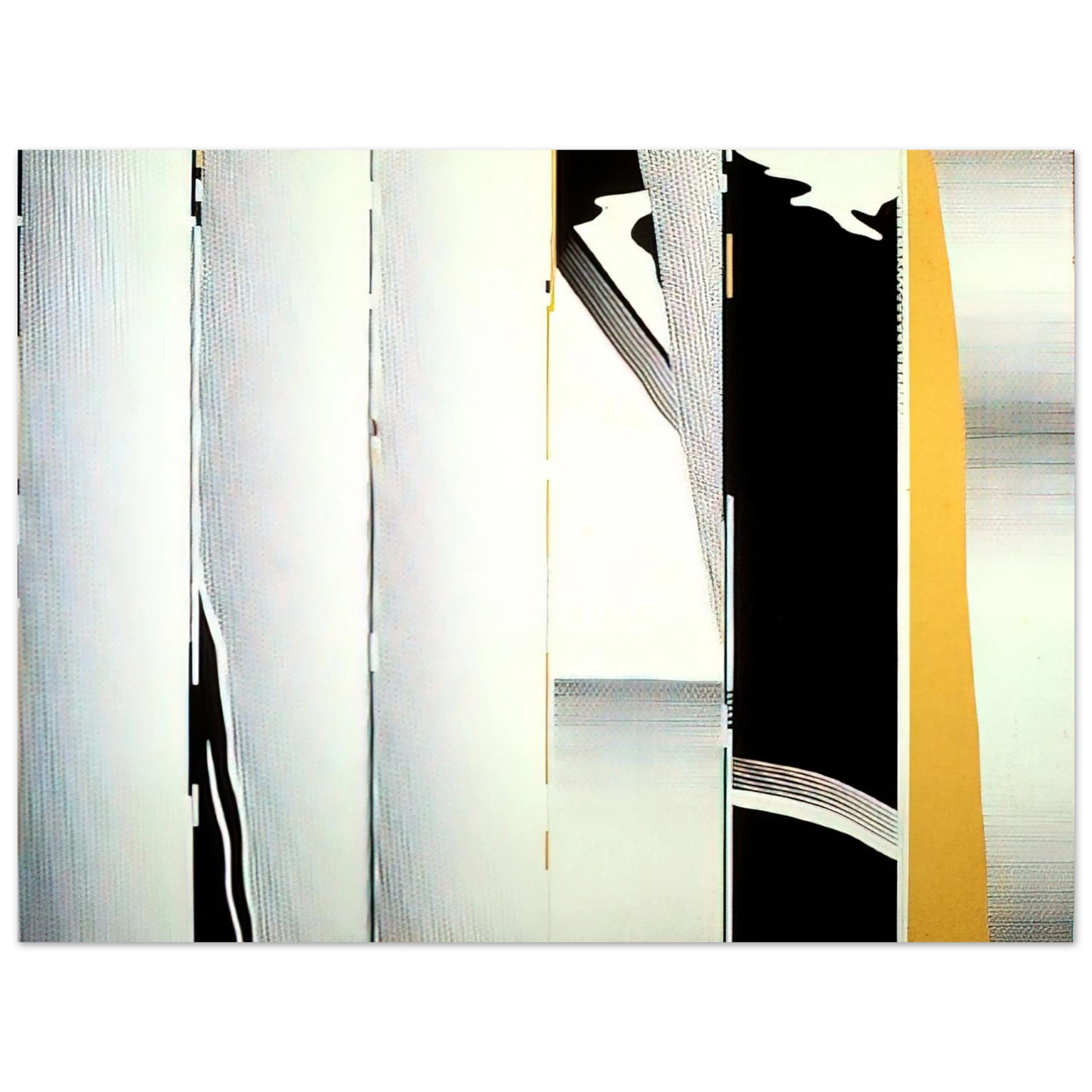 Roy Lichtenstein - MIRROR SIX PANELS 1 1970  75x100 cm / 30x40inches Fine Art Poster