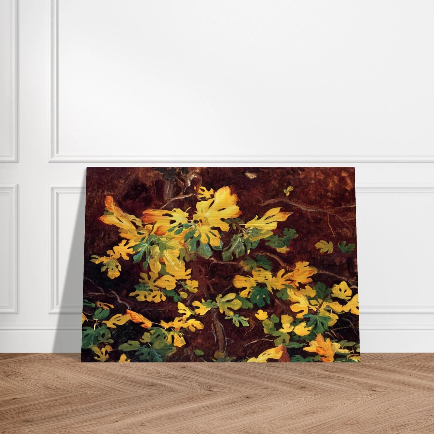 Study of a Fig Tree - John Singer Sargent Brushed Aluminum Print - 70x100 cm / 28x40 inches | John Singer Sargent Aluminum Print | John Singer Sargent Prints