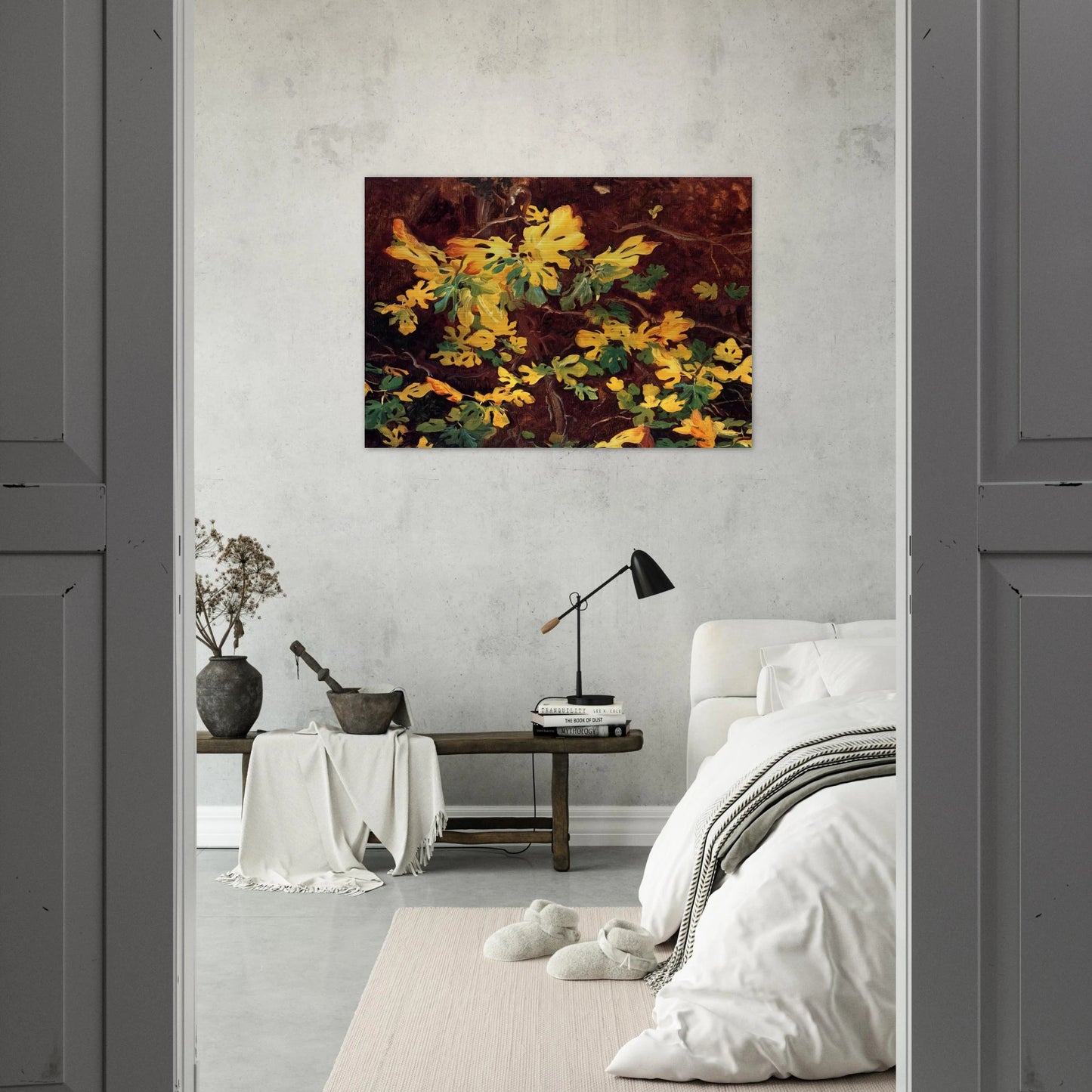 Study of a Fig Tree - John Singer Sargent Brushed Aluminum Print - 70x100 cm / 28x40 inches | John Singer Sargent Aluminum Print | John Singer Sargent Prints