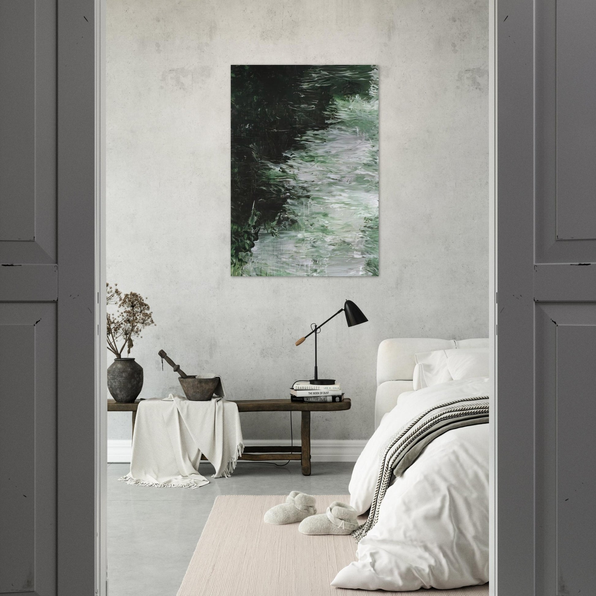 Untitled Part VII - Cy Twombly Brushed Aluminum Print - 70x100 cm / 28x40 inches | Cy Twombly Aluminum Print | Cy Twombly Prints