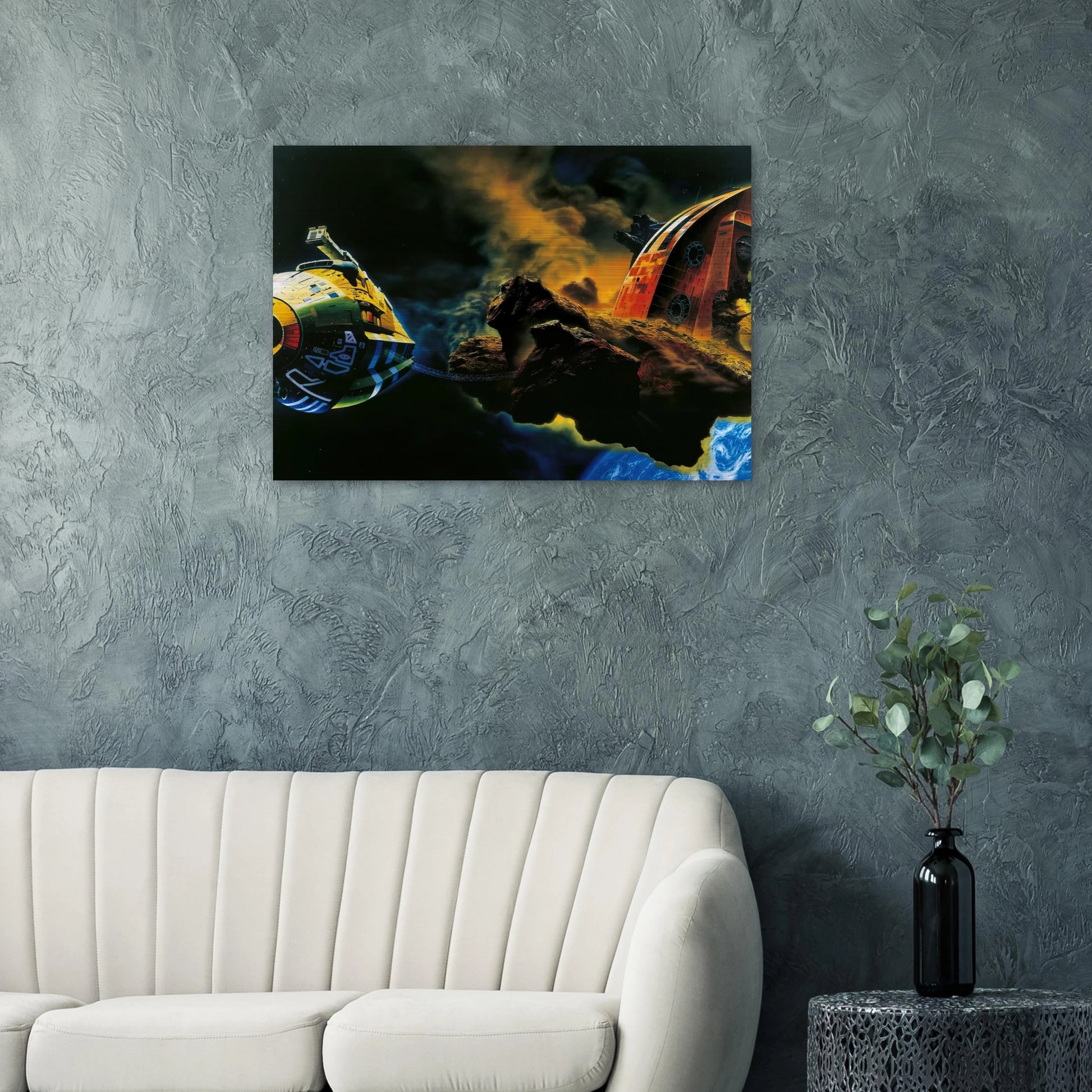 Chris Foss - Chris Foss Brushed Aluminum Print - 70x100 cm / 28x40 inches | Chris Foss Aluminum Print | Chris Foss Prints
