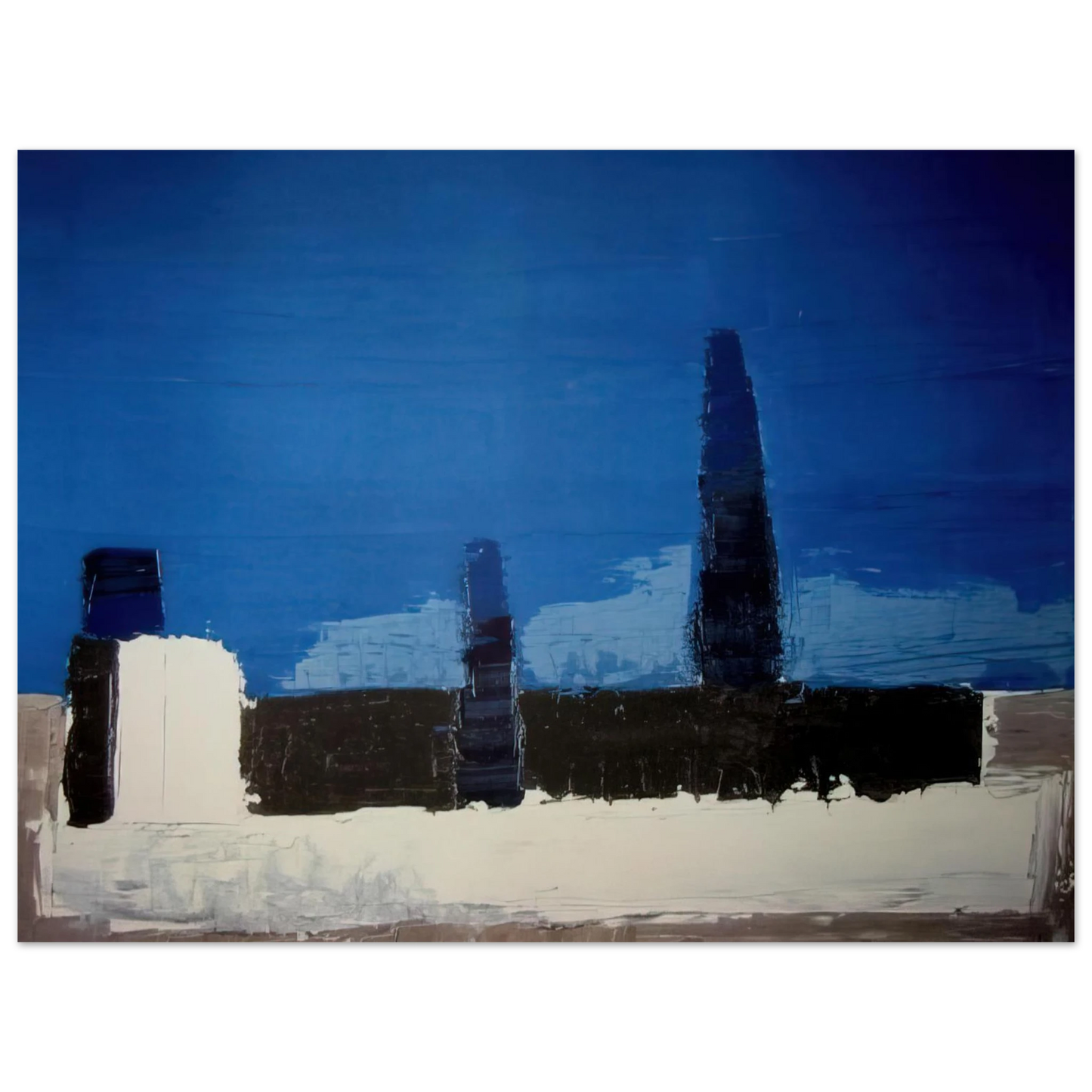 Nicolas de Stael - Fiesole - 1953 Fine Art Poster