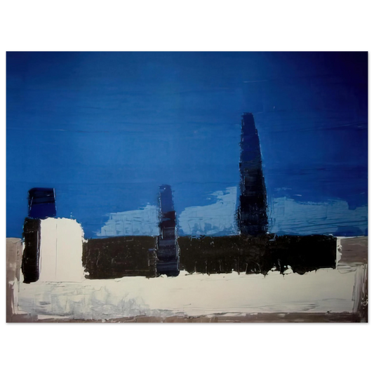Nicolas de Stael - Fiesole - 1953 Fine Art Poster
