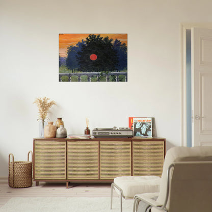 BANQUET 1955 - Rene Magritte Brushed Aluminum Print - 70x100 cm / 28x40 inches | Rene Magritte Aluminum Print | Rene Magritte Prints
