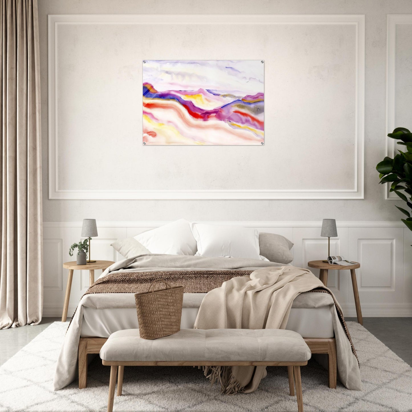 Provincetown Dunes - 1914 - Charles Demuth Acrylic Print - 70x100 cm / 28x40″ inches