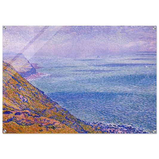 THE CAP GRIS NEZ 1900 - Theo van Rysselberghe Acrylic Print - 70x100 cm / 28x40″ inches