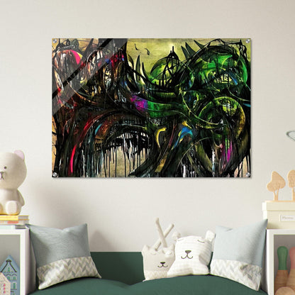 Peinture - 1955 - Simon Hantai Acrylic Print - 70x100 cm / 28x40″ inches