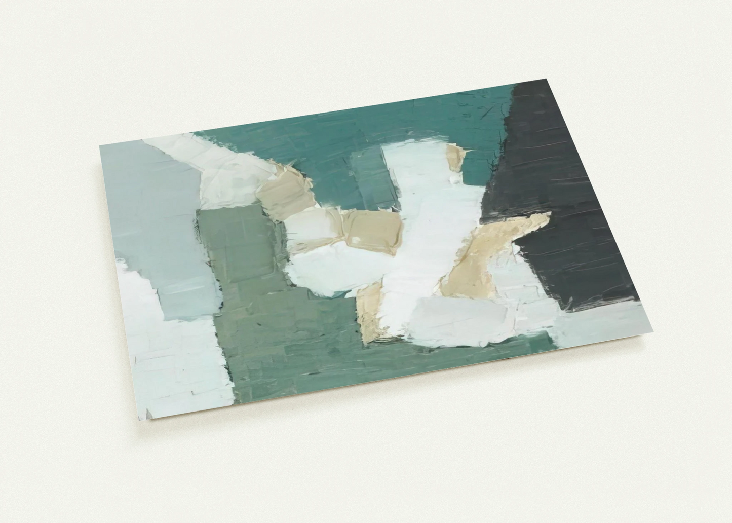 Composition - 1949 By Nicolas de Stael Pack of 10 Post Cards | Nicolas de Stael Post Cards | A6 (10.5 x 14.8 cm) - 4.1 x 5.8 inches