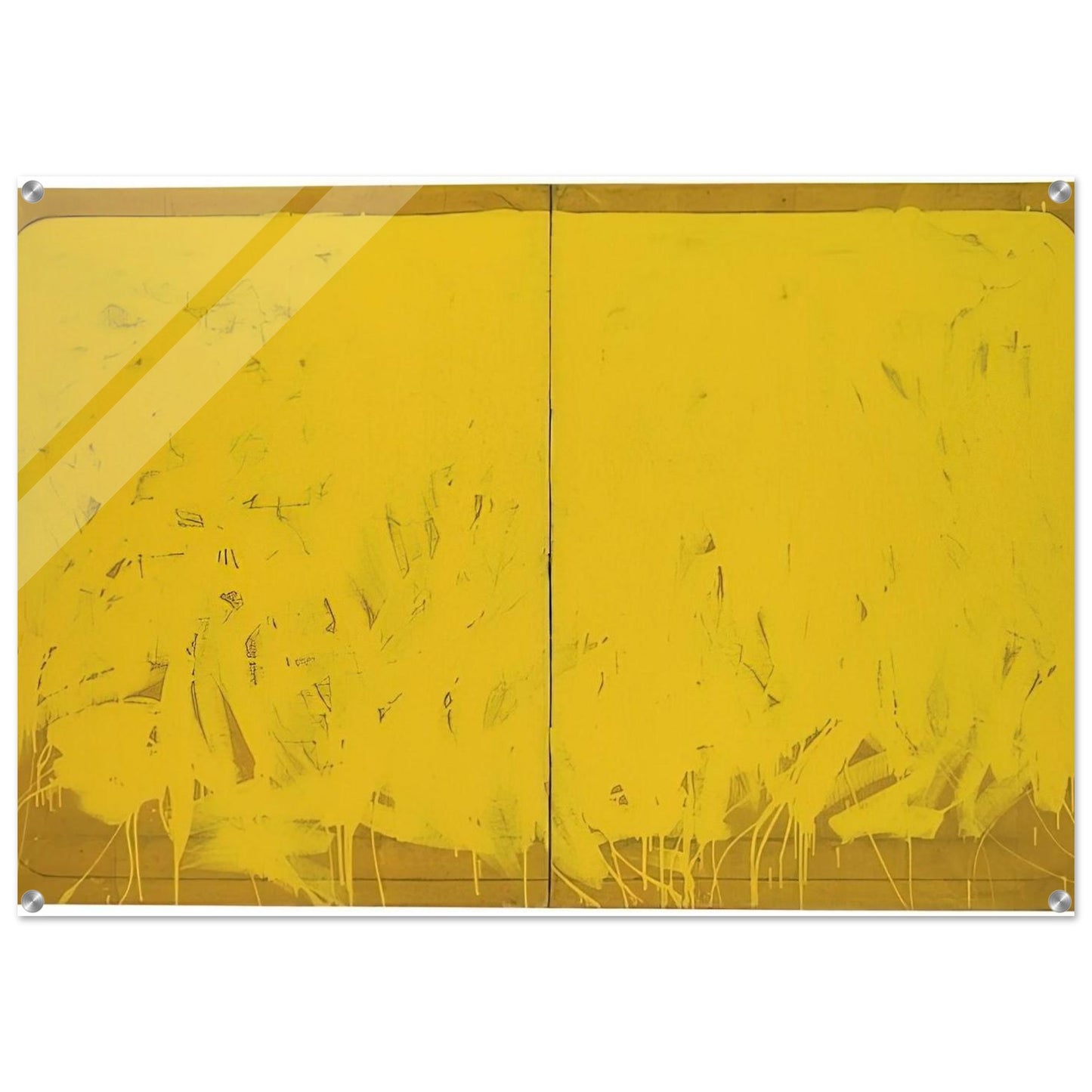 Untitled - 1978 - Mario Schifano Acrylic Print - 70x100 cm / 28x40″ inches