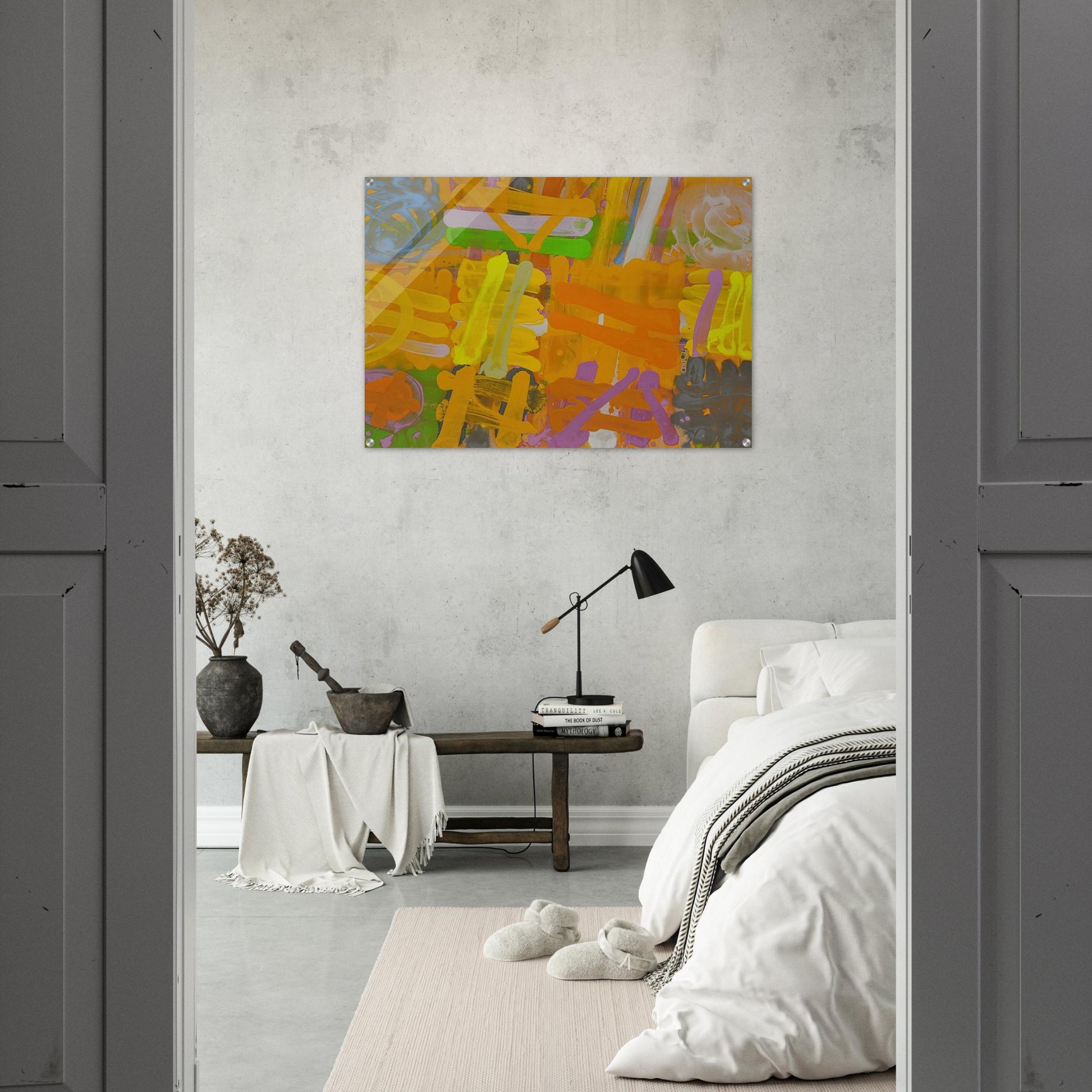 Pomona - 1991 - Albert Irvin Acrylic Print - 70x100 cm / 28x40″ inches