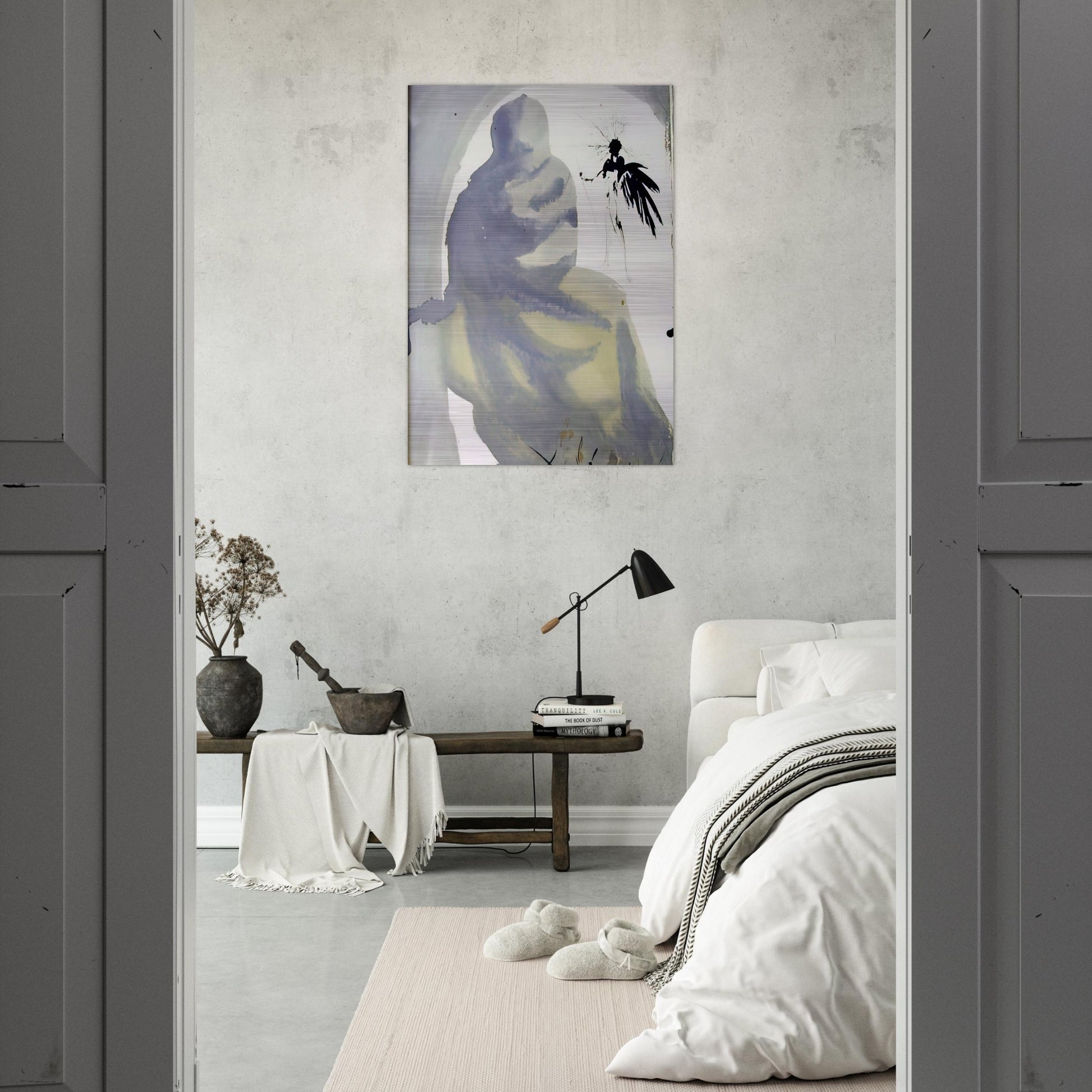 SEDUXISTI ME DOMINE 1967 - Salvador Dali Brushed Aluminum Print - 70x100 cm / 28x40 inches | Salvador Dali Aluminum Print | Salvador Dali Prints