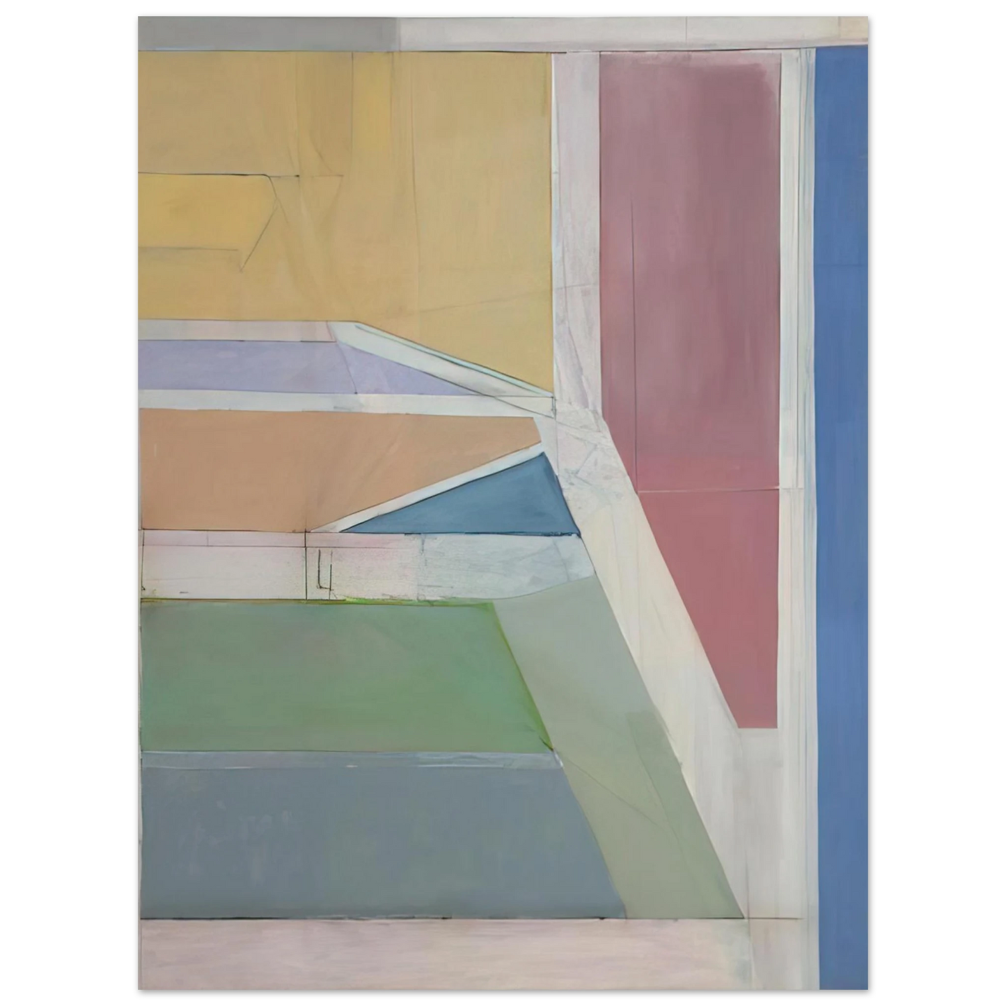 Richard Diebenkorn - Ocean Park #27  75x100 cm / 30x40inches Fine Art Poster