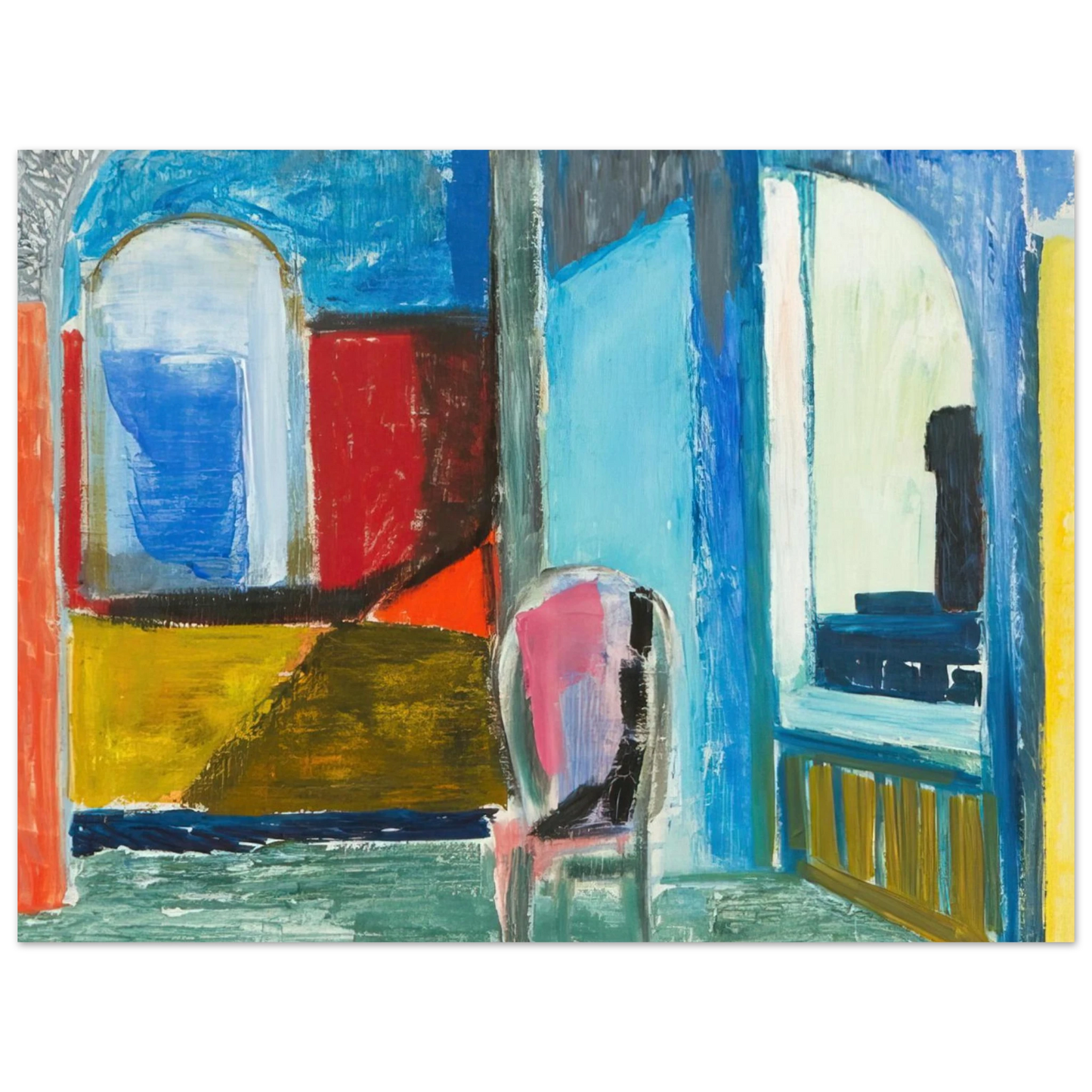 Tove Jansson - Interior - 1951  75x100 cm / 30x40inches Fine Art Poster
