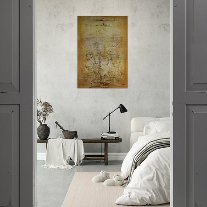 VOL D OISEAUX 1954 - Zao Wou-Ki Brushed Aluminum Print - 70x100 cm / 28x40 inches | Zao Wou-Ki Aluminum Print | Zao Wou-Ki Prints