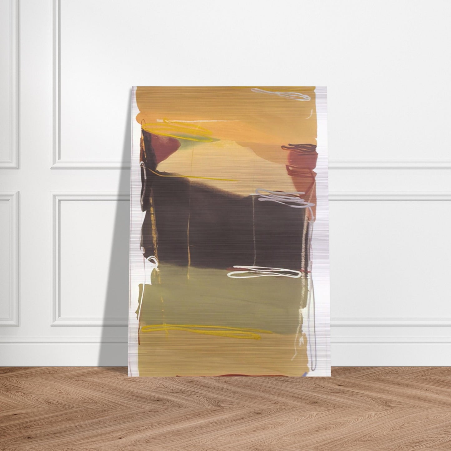 Untitled - 1993 - Larry Zox Brushed Aluminum Print - 70x100 cm / 28x40 inches | Larry Zox Aluminum Print | Larry Zox Prints