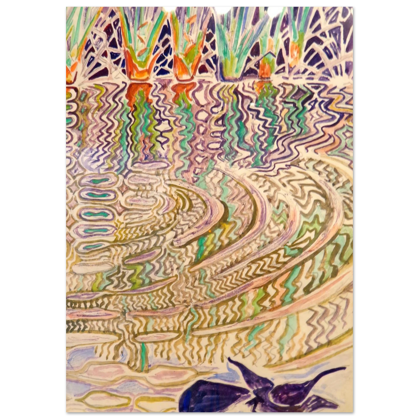 Walter Inglis Anderson - Walter Anderson Wall art - 13x18 cm / 5x7 inches - Fine Art Poster-canvas - -