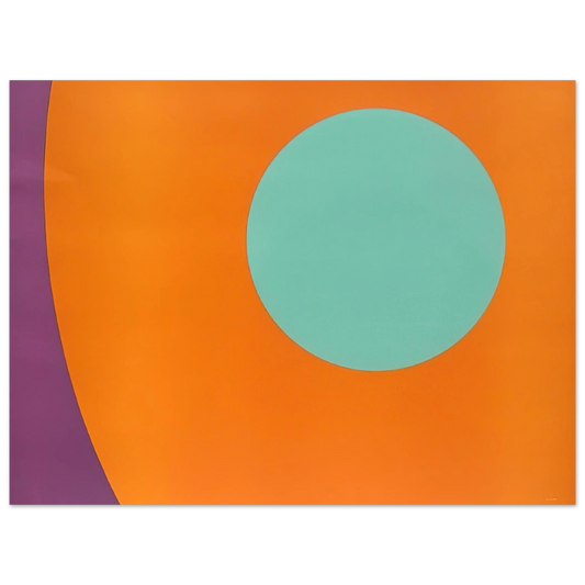 Alexander Liberman - Untitled Abstract - 1962  75x100 cm / 30x40inches Fine Art Poster