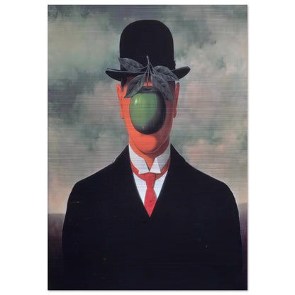 THE GREAT WAR 1964 - Rene Magritte Brushed Aluminum Print - 70x100 cm / 28x40 inches | Rene Magritte Aluminum Print | Rene Magritte Prints