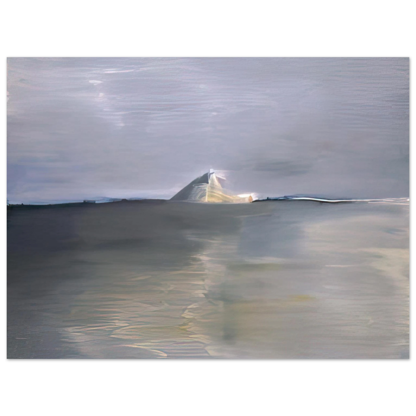 Nicolas de Stael - Marine au cap - Lyrical Abstraction Fine Art Poster