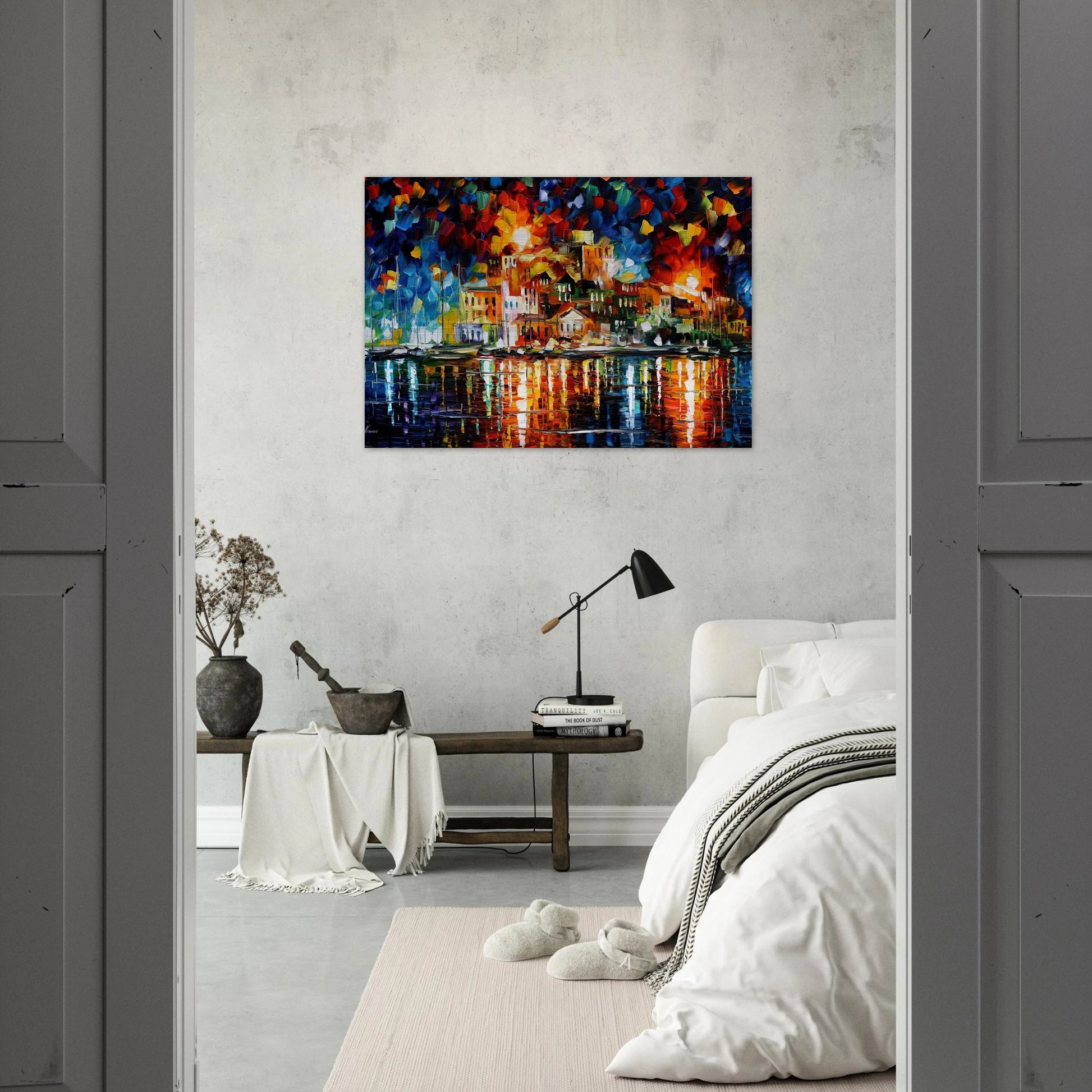 Leonid Afremov - Leonid Afremov Brushed Aluminum Print - 70x100 cm / 28x40 inches | Leonid Afremov Aluminum Print | Leonid Afremov Prints