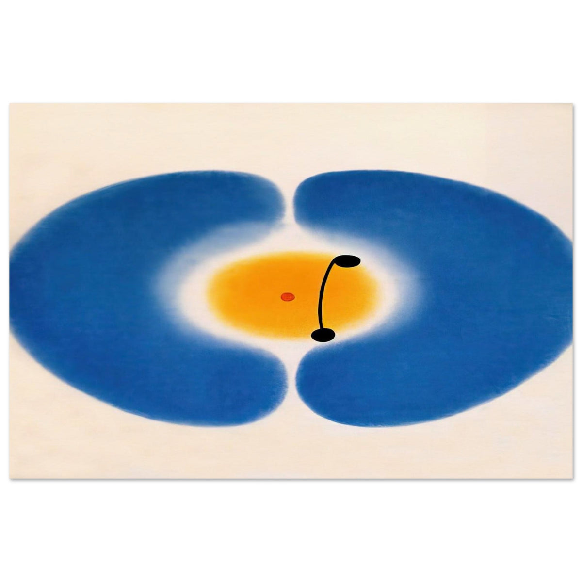 Blue Mandala - 1978 - Victor Pasmore Art Prints - 100x150 cm / 40x60″ inches | Victor Pasmore Poster | Victor Pasmore Prints