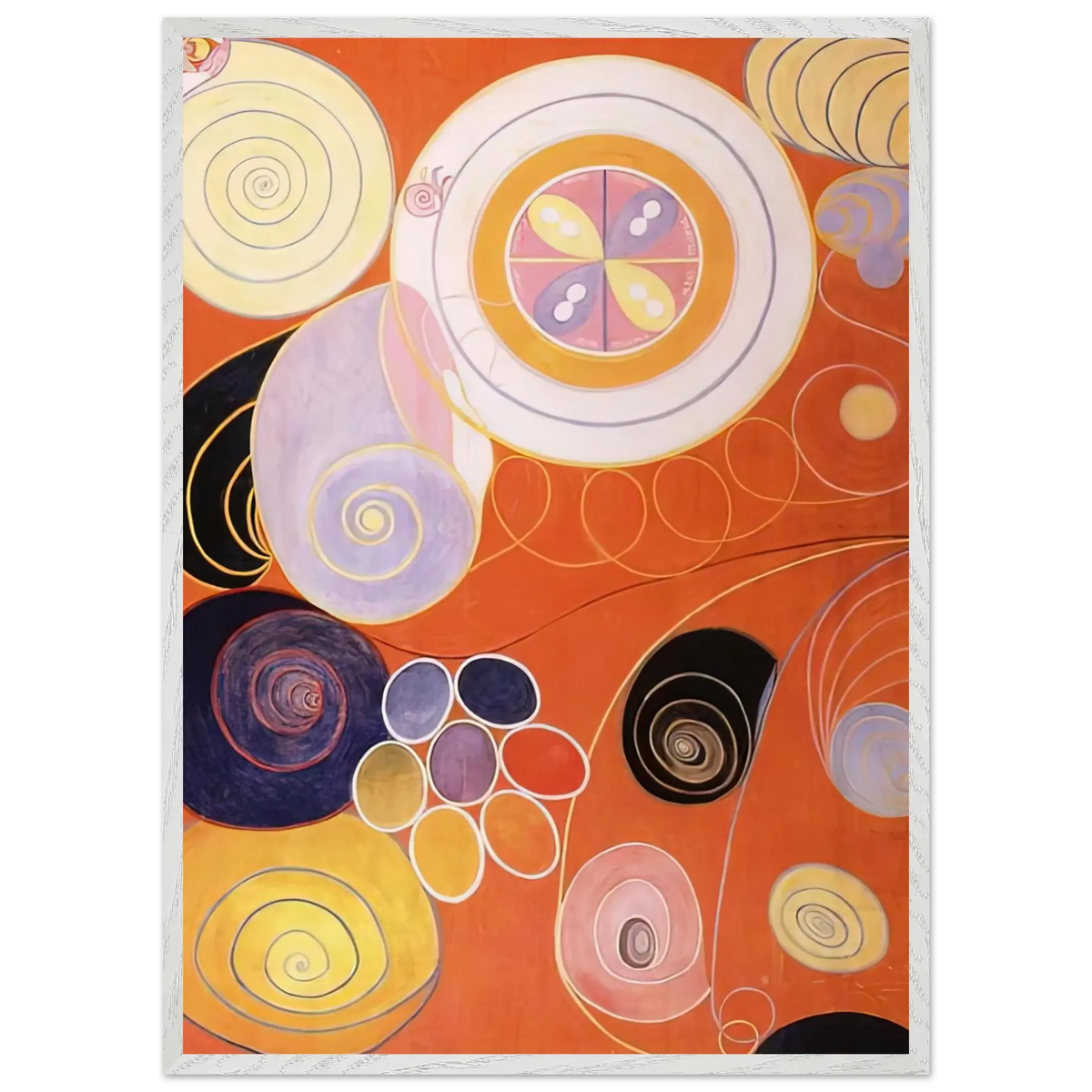 Hilma af Klint - THEY TENS MAINSTAY IV 1907 Wall art - 30x45 cm / 12x18 inches - Fine Art Poster - -