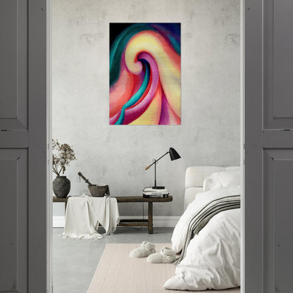 Series I, No. 3 - Georgia O'Keeffe Brushed Aluminum Print - 70x100 cm / 28x40 inches | Georgia O'Keeffe Aluminum Print | Georgia O'Keeffe Prints