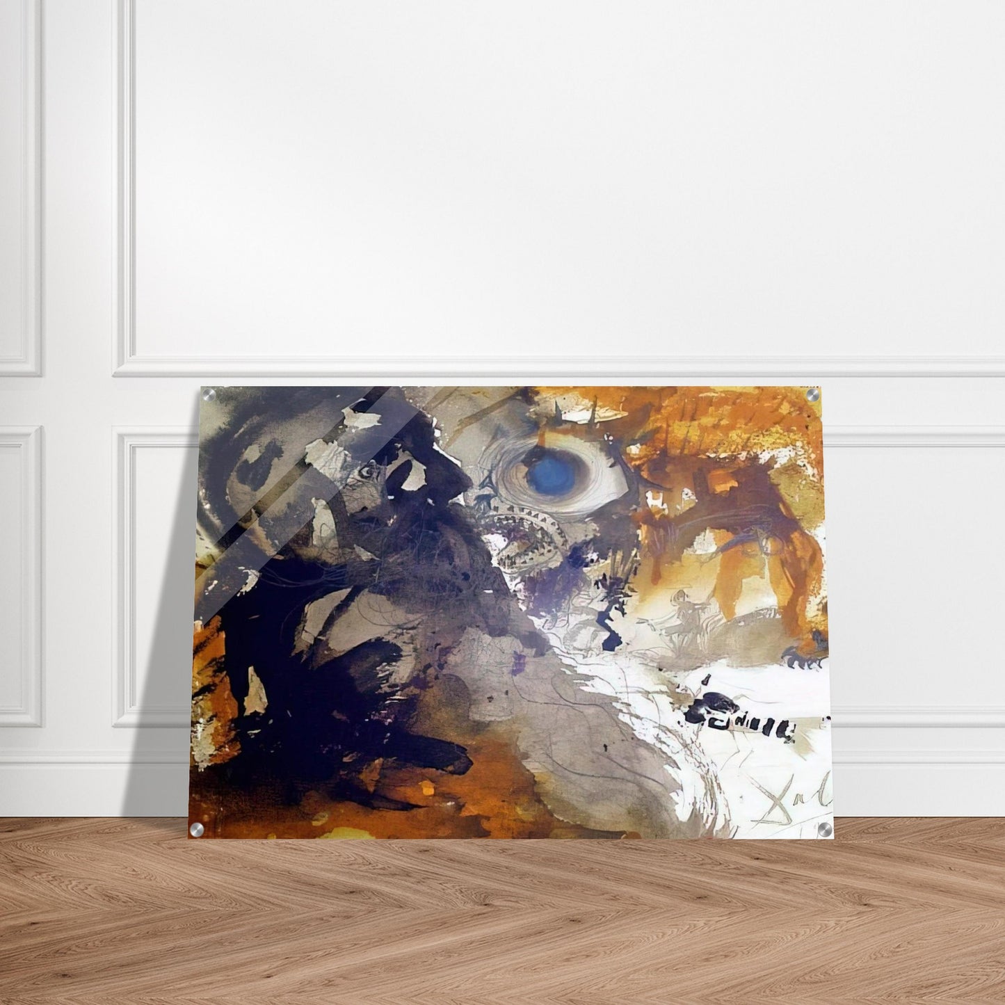 LEVIATHAN JOB 40 21 1967 - Salvador Dali Acrylic Print - 70x100 cm / 28x40″ inches