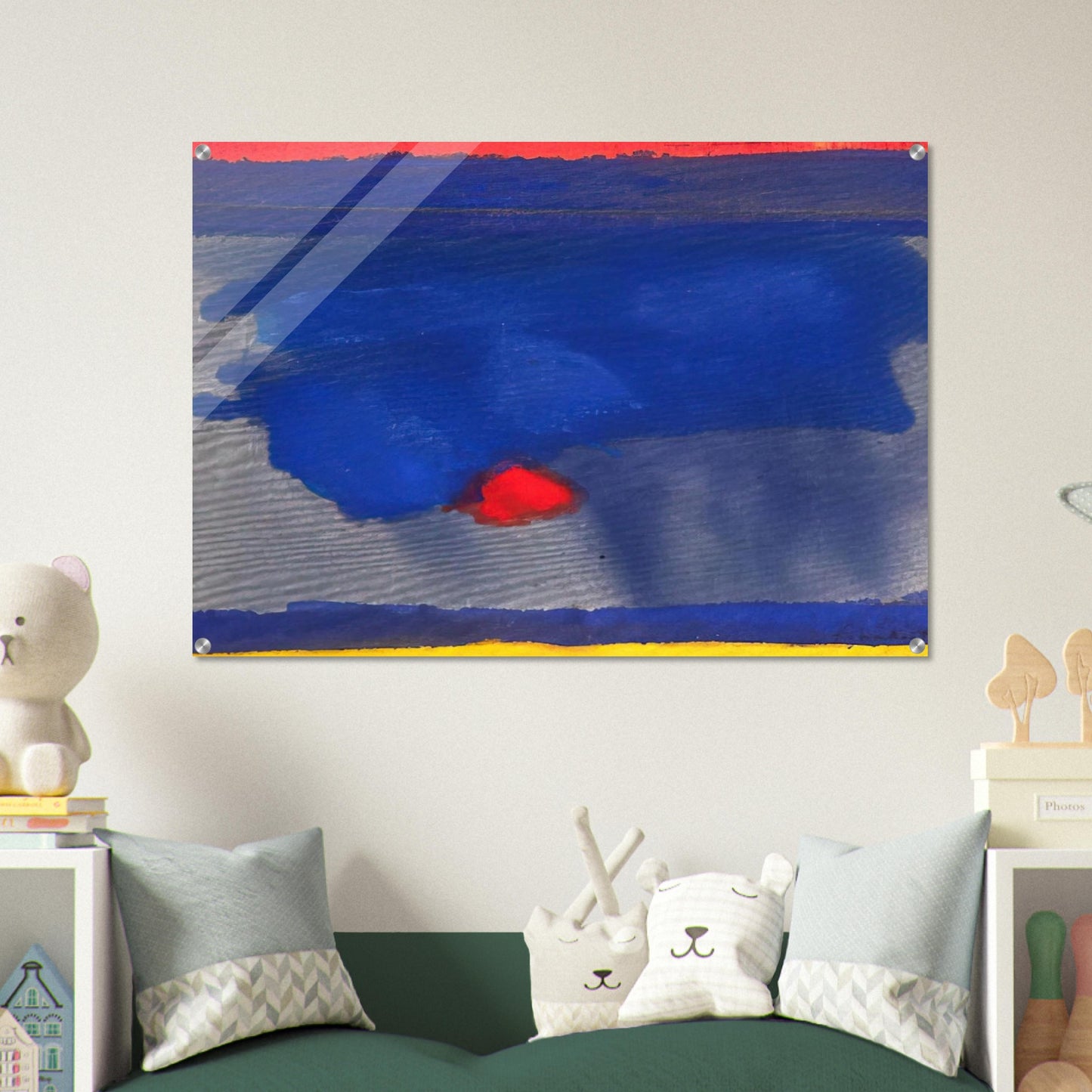 Provincetown - 1964 - Helen Frankenthaler Acrylic Print - 70x100 cm / 28x40″ inches