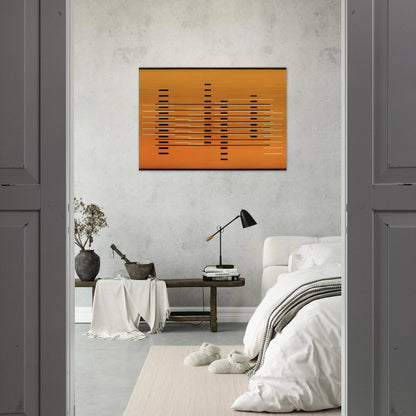 FRONTAL 1927 - Josef Albers Brushed Aluminum Print - 70x100 cm / 28x40 inches | Josef Albers Aluminum Print | Josef Albers Prints