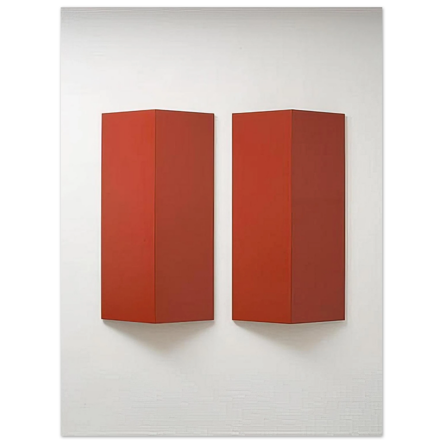 Charlotte Posenenske - Relief, Series B - 1967  75x100 cm / 30x40inches Fine Art Poster