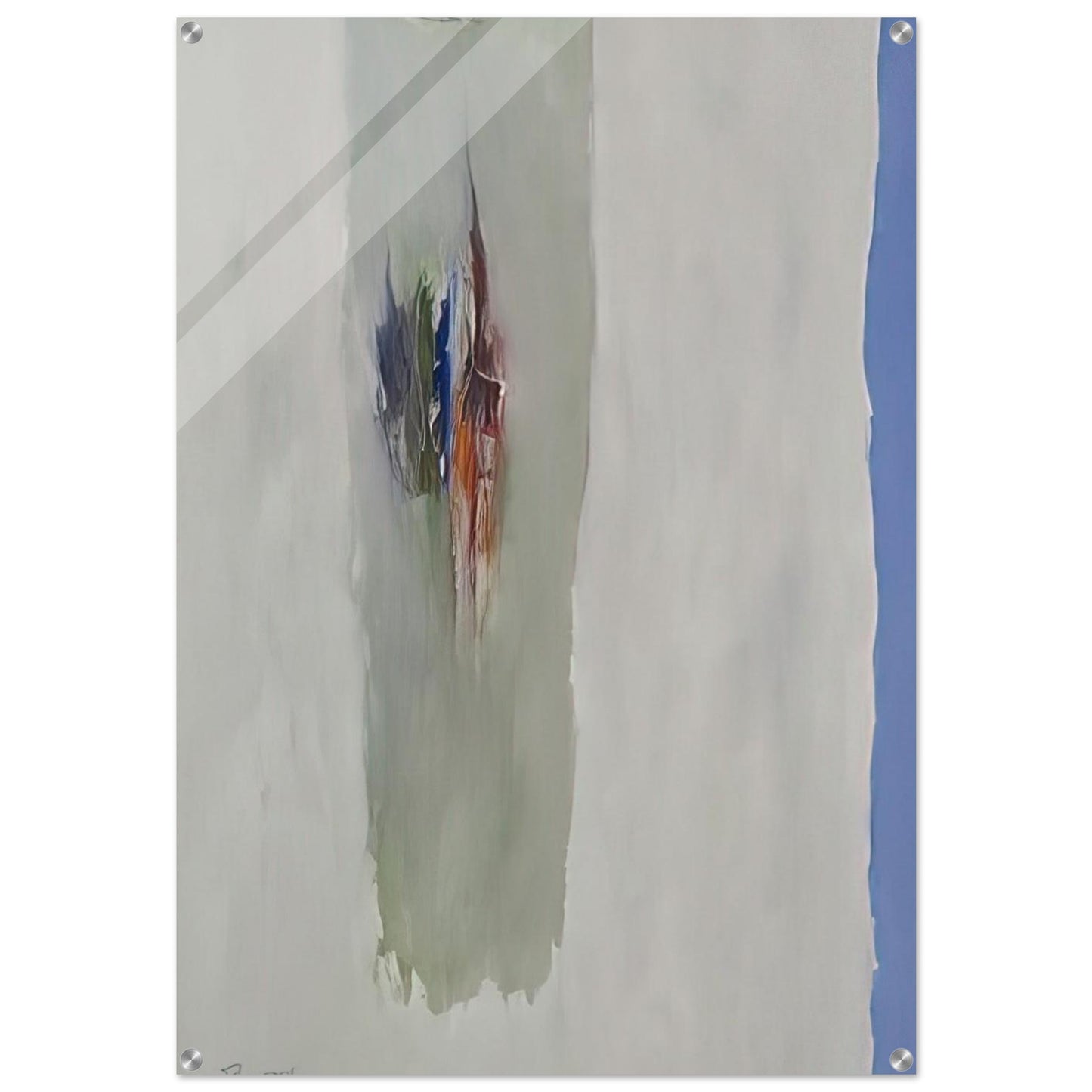 Sentinell III A - 1965 - Theodoros Stamos Acrylic Print - 70x100 cm / 28x40″ inches | Theodoros Stamos Wall Art | Theodoros Stamos Prints