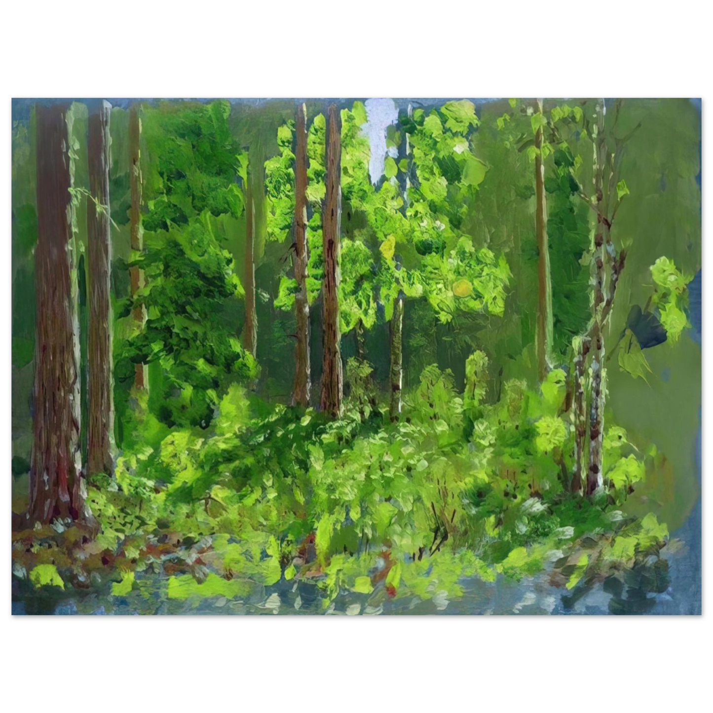 Arkhyp Kuindzhi - Forest  75x100 cm / 30x40inches Fine Art Poster