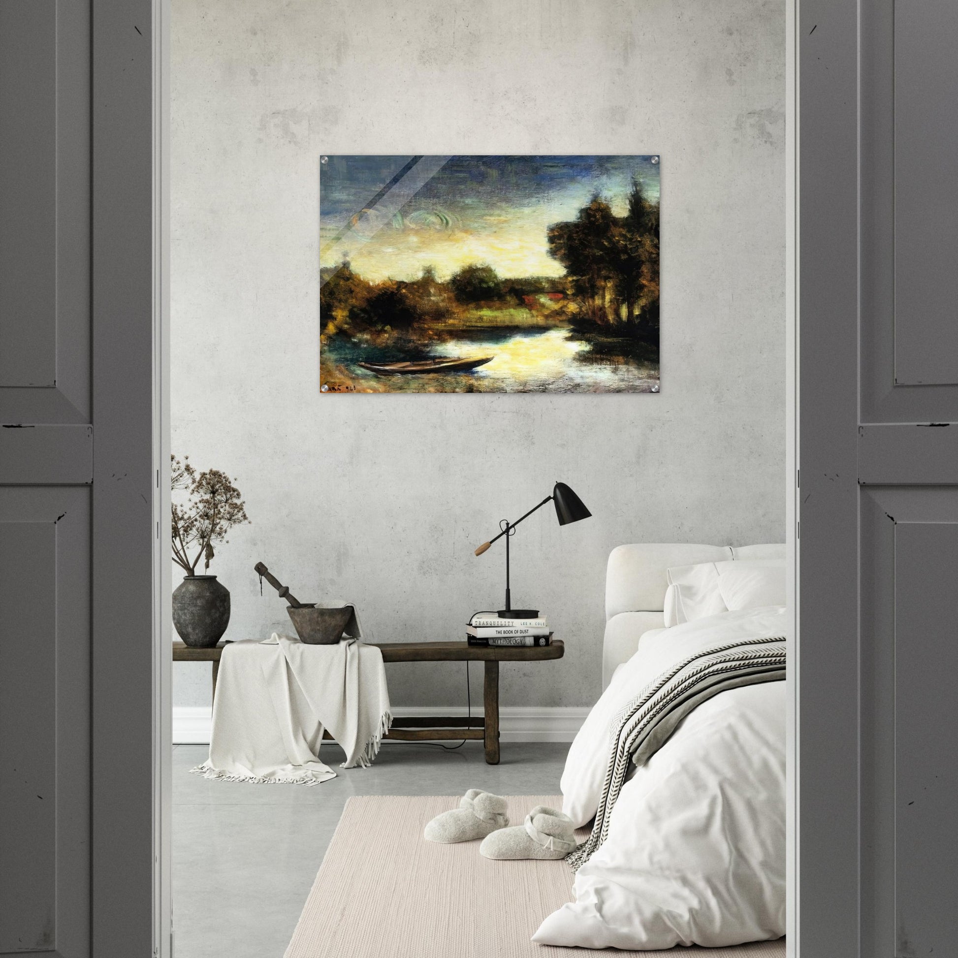 FIUMETTO 1941 - Carlo Carra Acrylic Print - 70x100 cm / 28x40″ inches