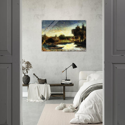 FIUMETTO 1941 - Carlo Carra Acrylic Print - 70x100 cm / 28x40″ inches