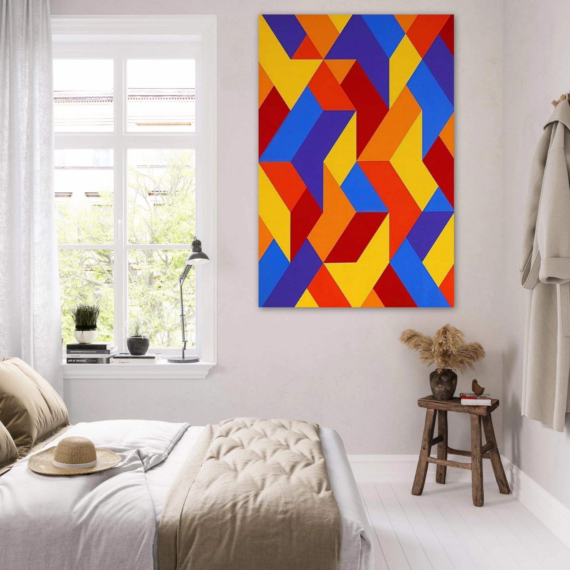 #3 - 1969 - Karl Benjamin Art Prints - 100x150 cm / 40x60″ inches | Karl Benjamin Poster | Karl Benjamin Prints